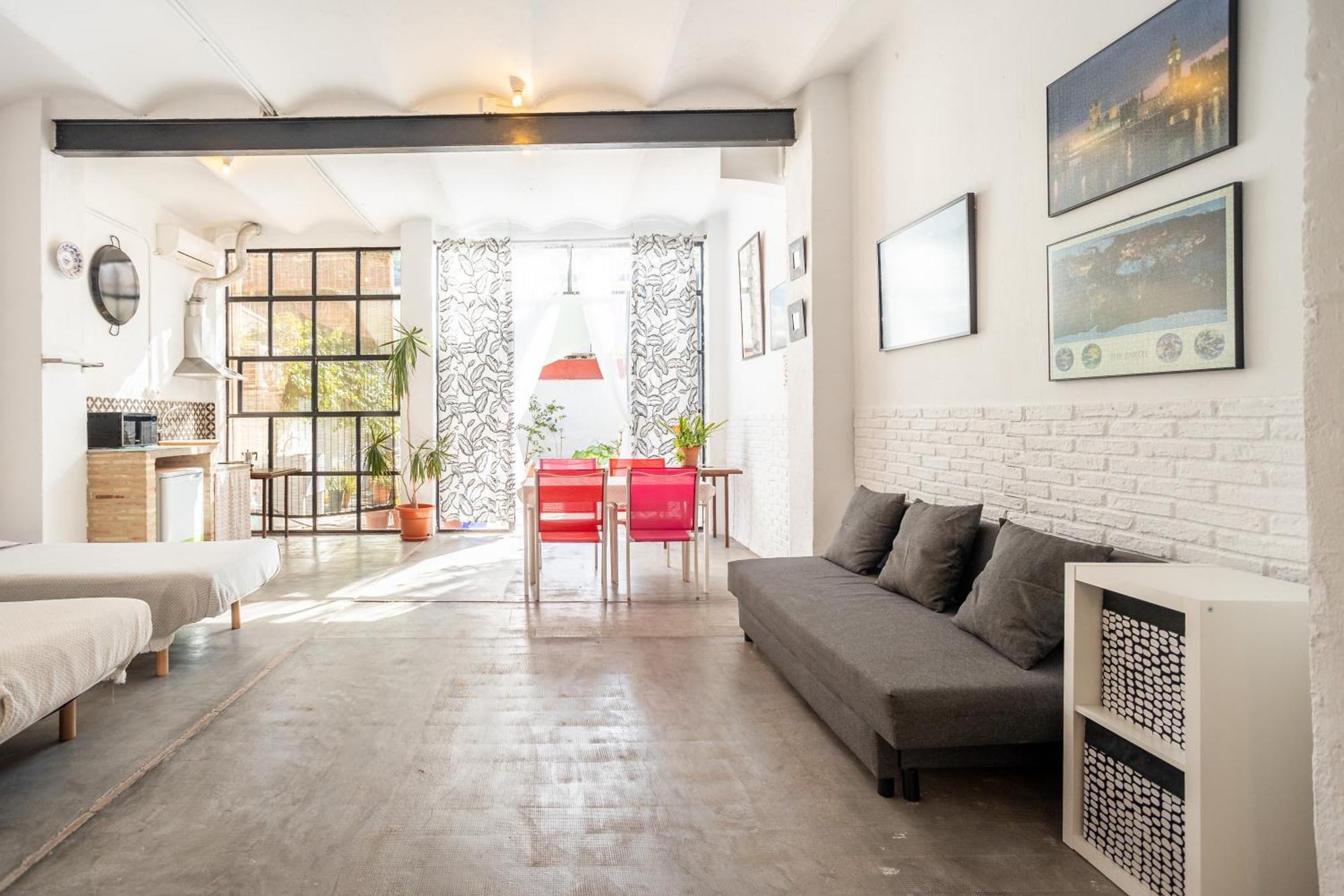 Vintage Con Wifi Y Terraza Privada Valence