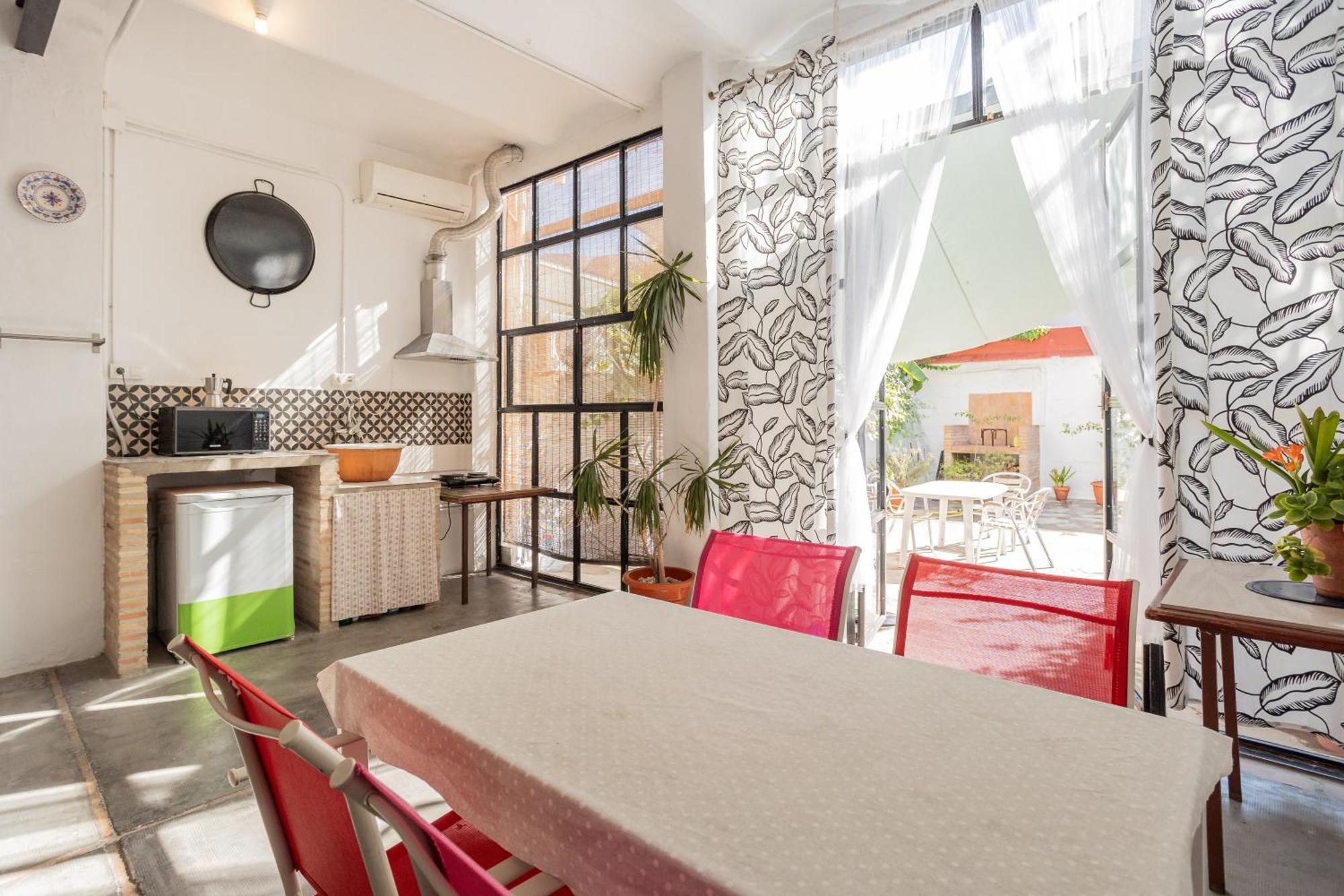 Vintage Con Wifi Y Terraza Privada Valence
